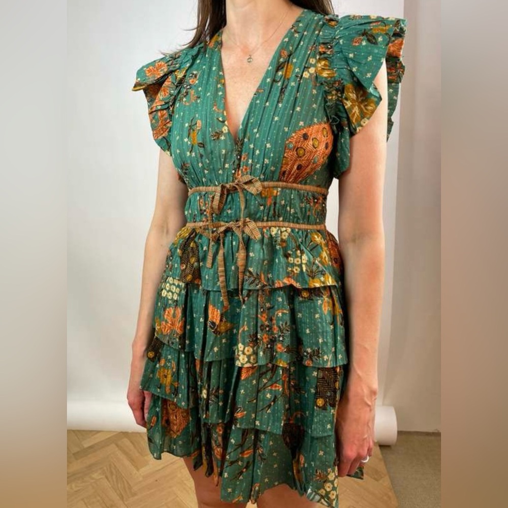 Ulla Johnson Marni Dress in Hummingbird Size 0 - Picture 1 of 14